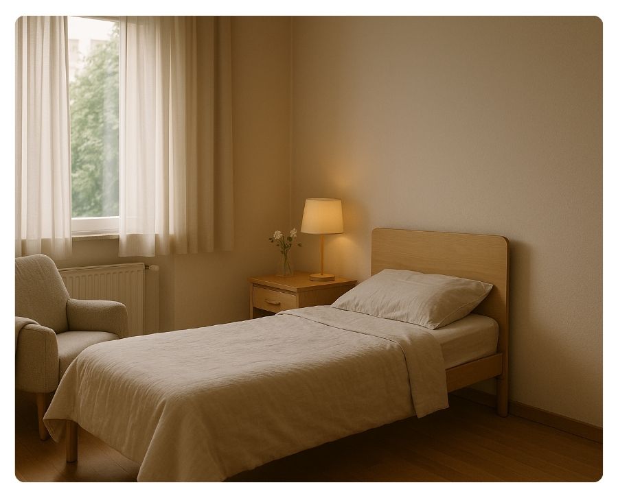 como preparar una habitación compasiva